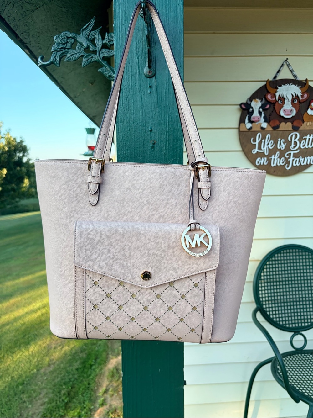 michael kors pal pink